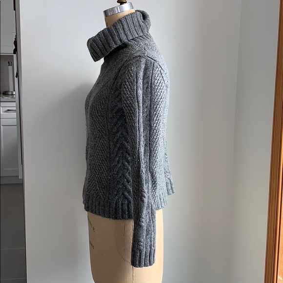 Ladies lightweight chunky turtleneck pullover - Picture 2 of 6